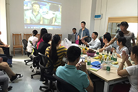 銷(xiāo)售部參加圈戰(zhàn)