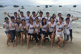 銷(xiāo)售部外出游玩